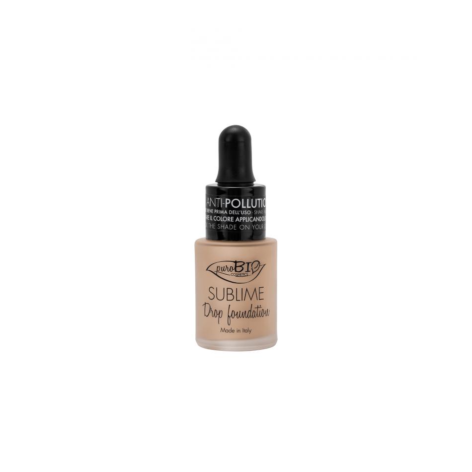 puroBIO cosmetics Tekutý make-up 03Y s SPF 10 19 g