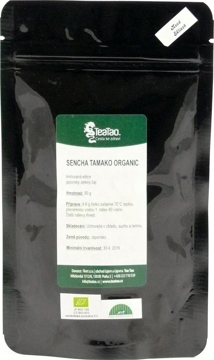 TeaTao Zelený čaj Sencha Tamako Organic