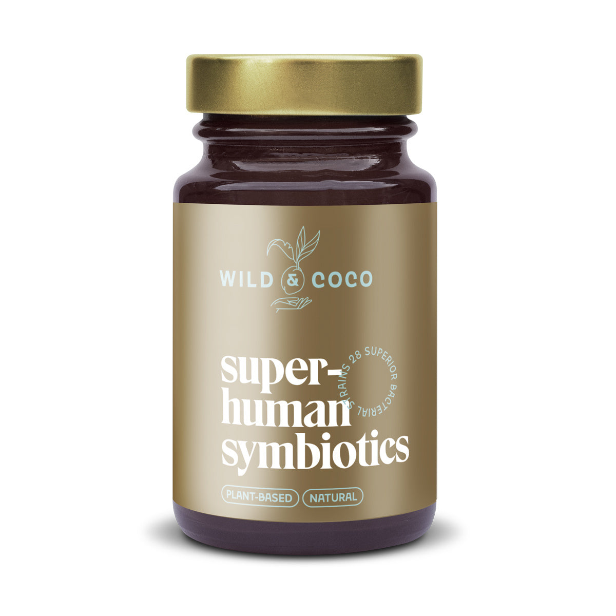 Wild & Coco Probiotika Superhuman Symbiotics (30 kapslí) - II. jakost Wild & Coco