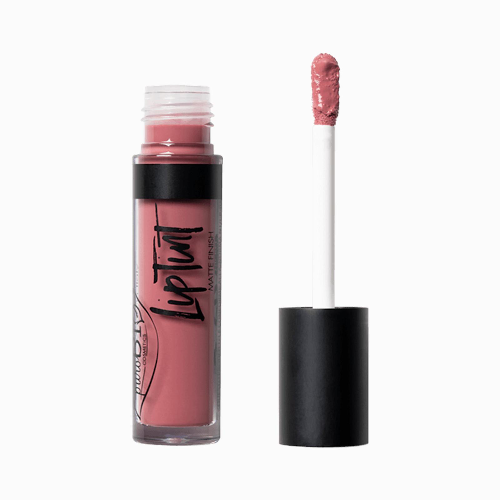 puroBIO cosmetics LipTint Tekutá rtěnka 04 cold pink 4 ml