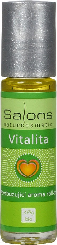 Saloos Aroma roll-on Vitalita BIO (9 ml) - radostná a energizující vůně Saloos