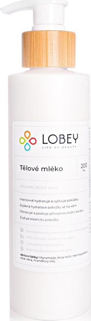 Lobey Tělové mléko 200 ml