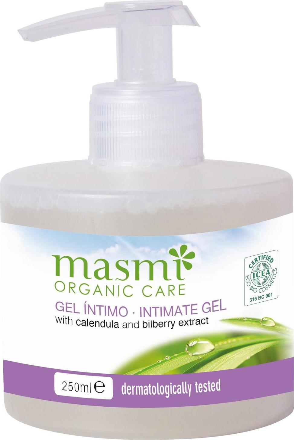 Masmi BIO intimní sprchový gel s levandulovým éterickým olejem 250 ml