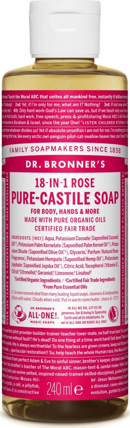 Dr. Bronner's Tekuté universální mýdlo ALL-ONE!