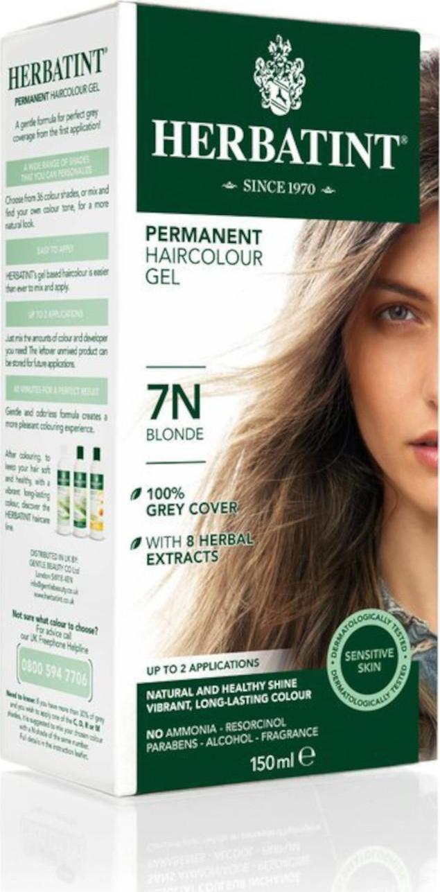 HERBATINT Permanentní barva na vlasy blond 7N 150 ml