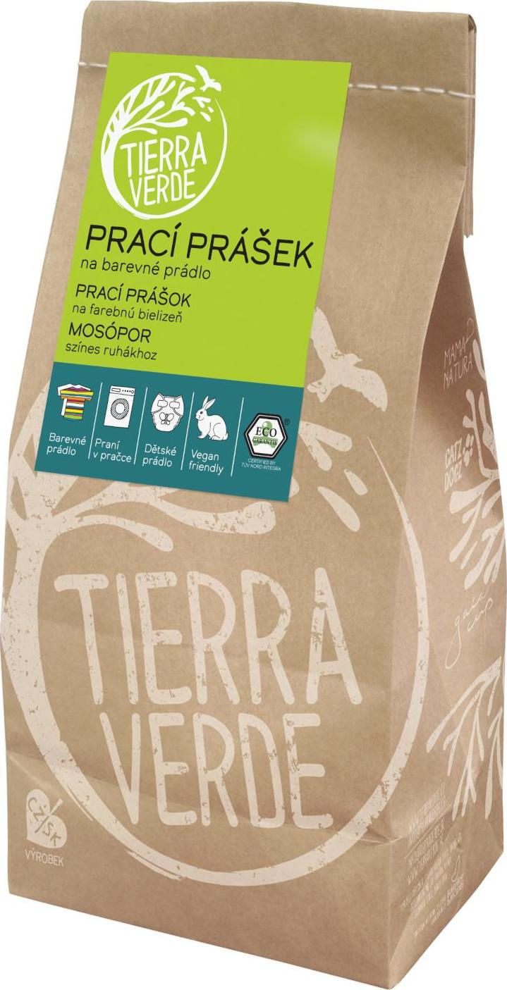 Tierra Verde Prací prášek na barevné prádlo 850 g