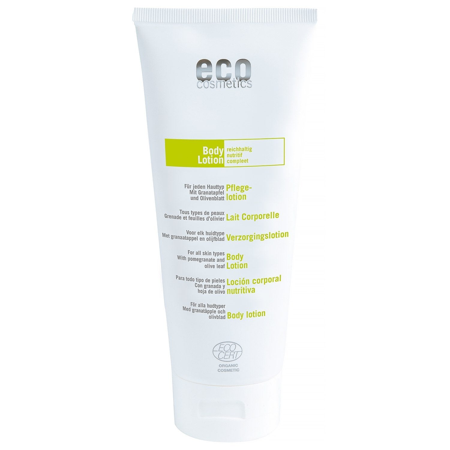 Eco Cosmetics Regener. tělové mléko BIO (200 ml) - II. jakost - s olivový olejem a granát. jablkem Eco Cosmetics