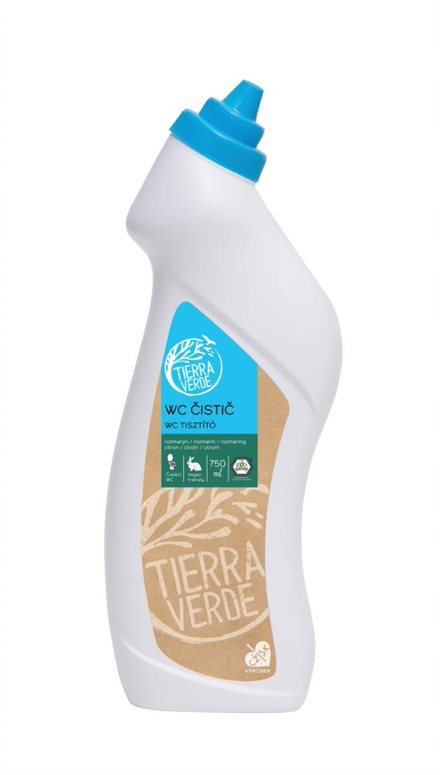 Tierra Verde WC čistič s rozmarýnem a citrónem - 750 ml - II. jakost - 750 ml Tierra Verde