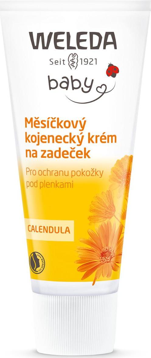 Weleda Baby Měsíčkový kojenecký krém na zadeček 75 ml