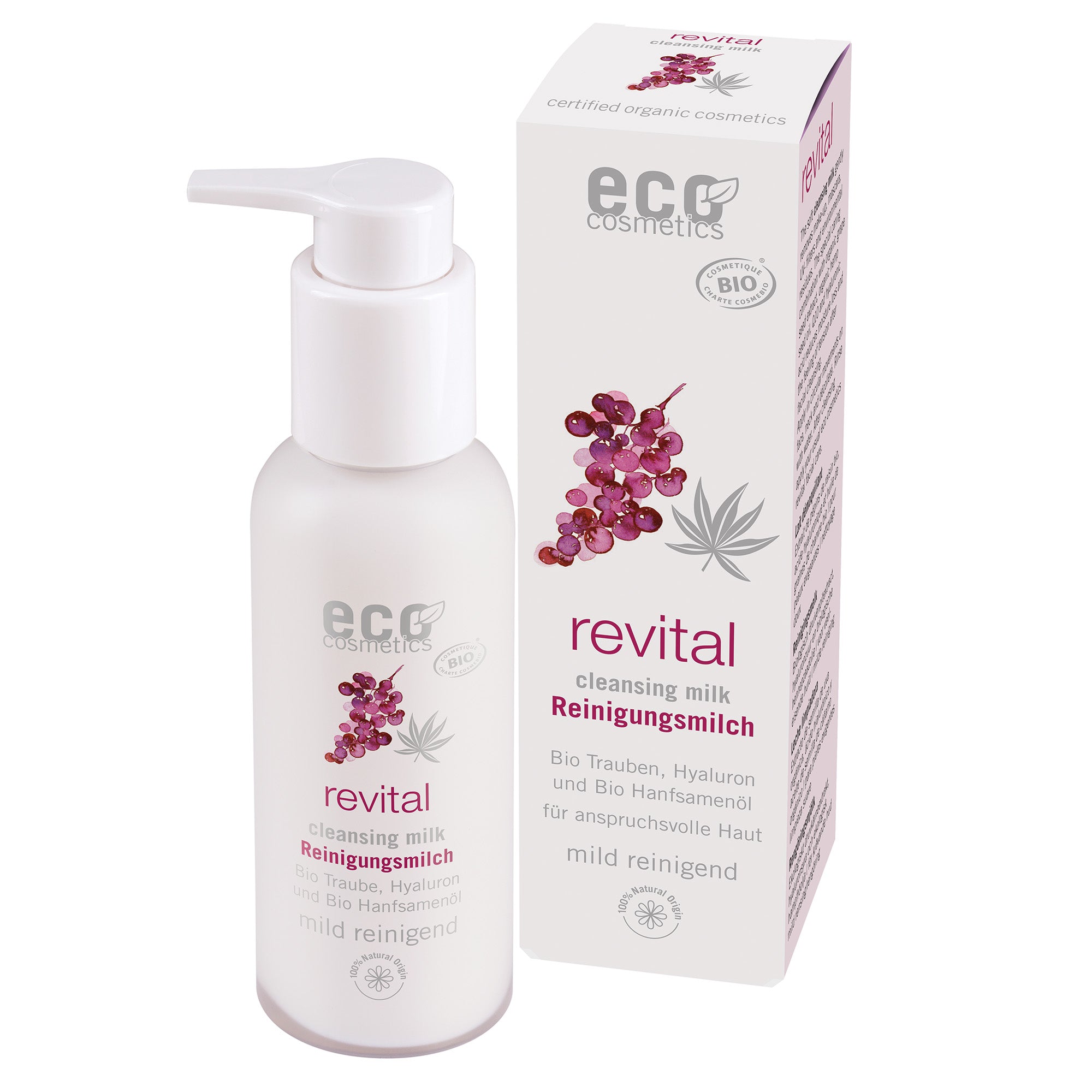 Eco Cosmetics Revital Čistící mléko BIO (100 ml) - pro náročnou pleť Eco Cosmetics