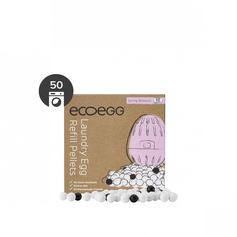 Ecoegg Náplň do pracího vajíčka s vůní jarních květů - na 50 pracích cyklů - II. jakost - vhodné pro alergiky i ekzematiky Ecoegg