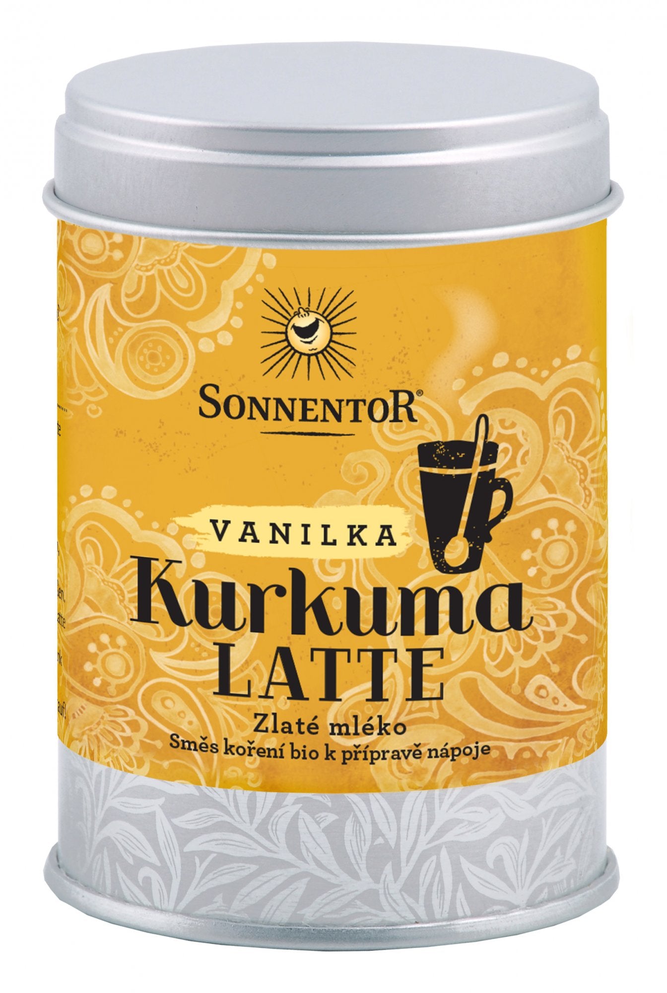 Sonnentor Kurkuma Latte vanilka BIO - II. jakost - Dóza 60 g - směs k přípravě nápoje Sonnentor