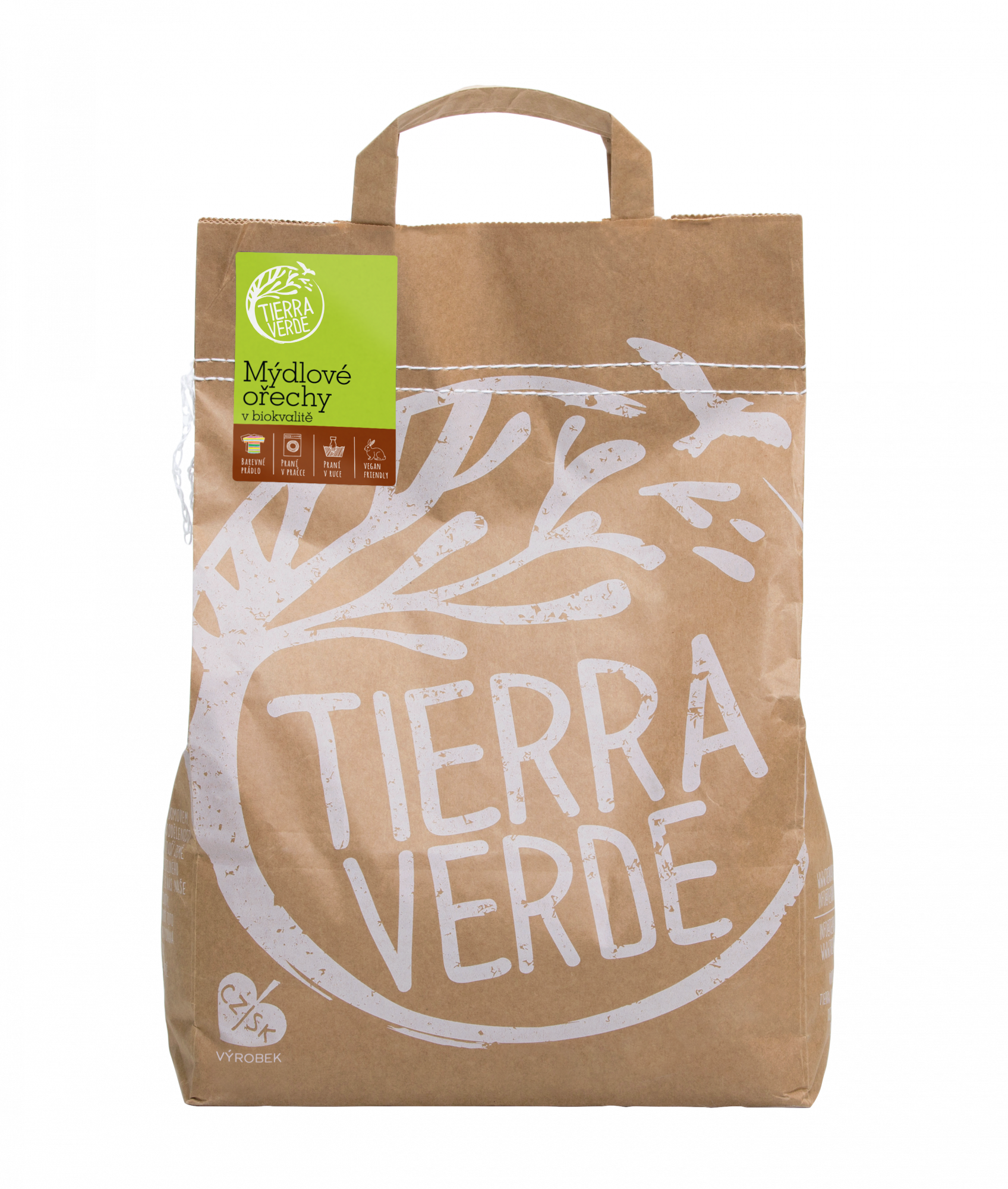 Tierra Verde Mýdlové ořechy na praní - II. jakost - 1 kg - v bio kvalitě Tierra Verde