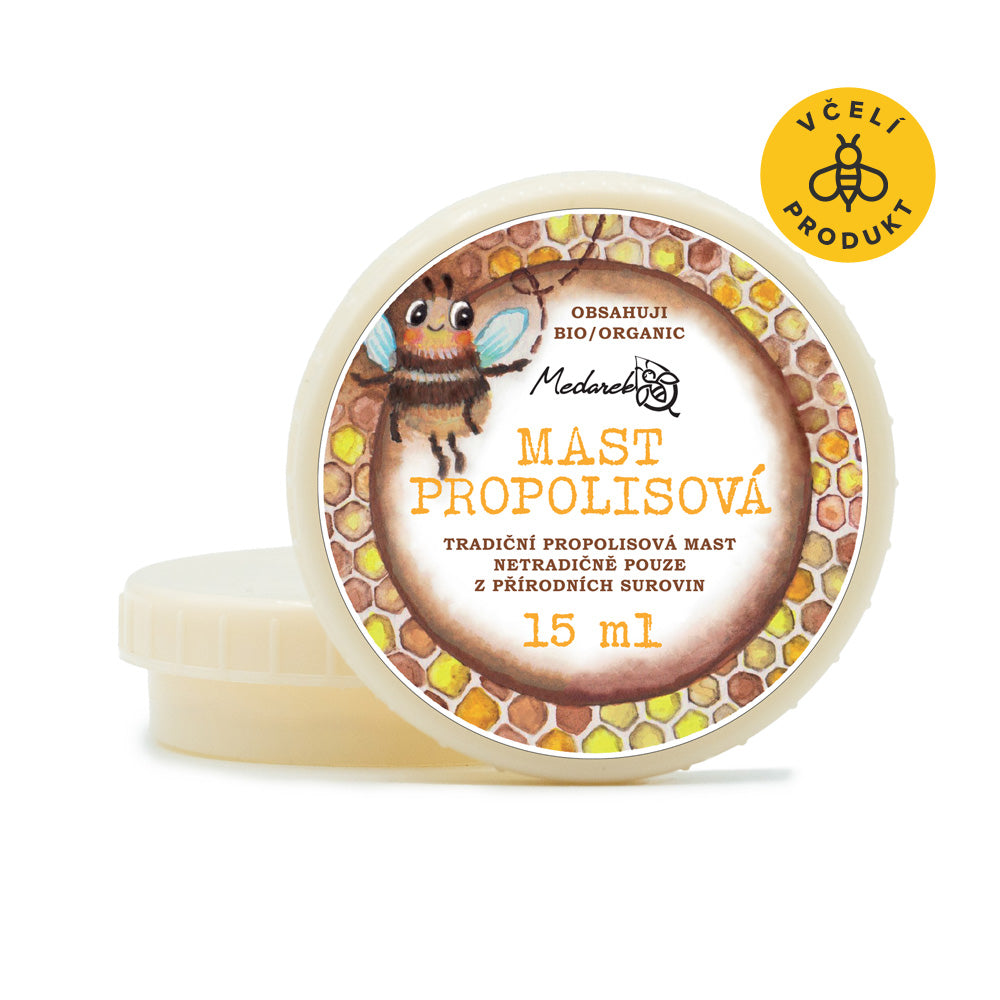 Medarek Propolisová mast - 15 ml - promastí Medarek