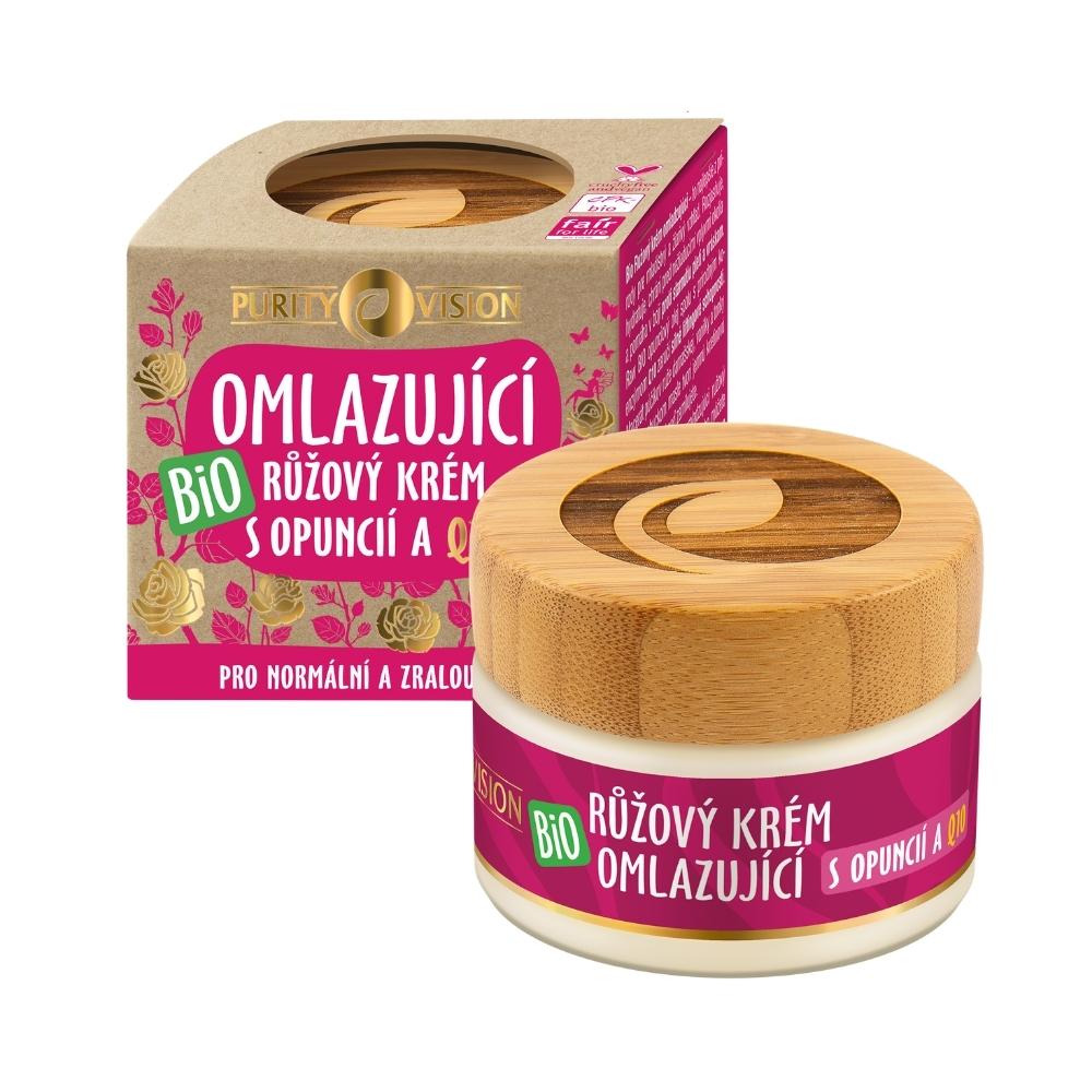 Purity Vision Růžový krém omlazující BIO (40 ml) - II. jakost - pro mladistvý vzhled Purity Vision