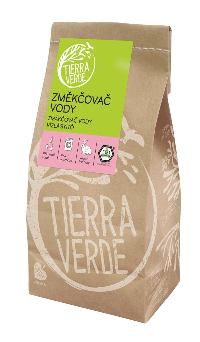 Tierra Verde Změkčovač vody (850 g) - II. jakost - pro účinné praní v tvrdé vodě Tierra Verde